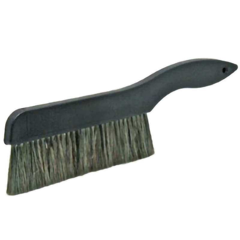 Dusting Brush, Hog Hair/Wood, ESD-Safe, 7/16", 7-3/4" OAL